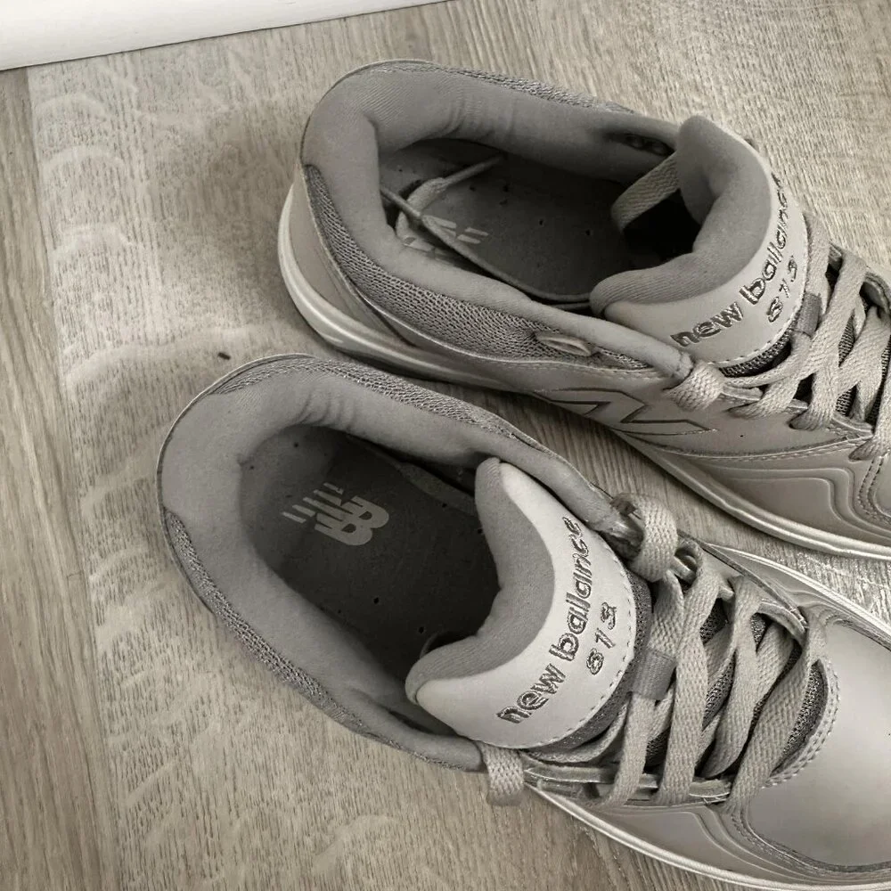 New Balance Walking Shoes Womens 7.5 Gray Rollbar Comfort Stability Low Top 813‎